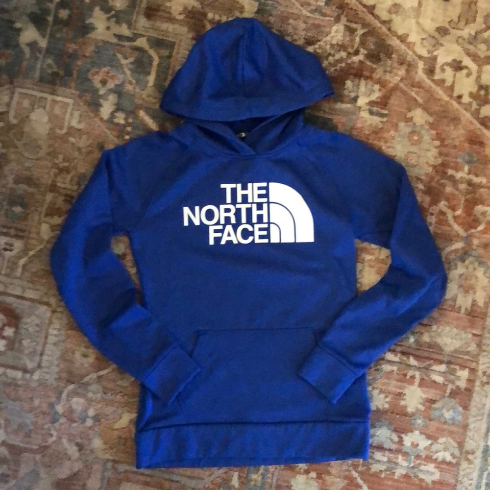 North Face women’s hoodie size S blue